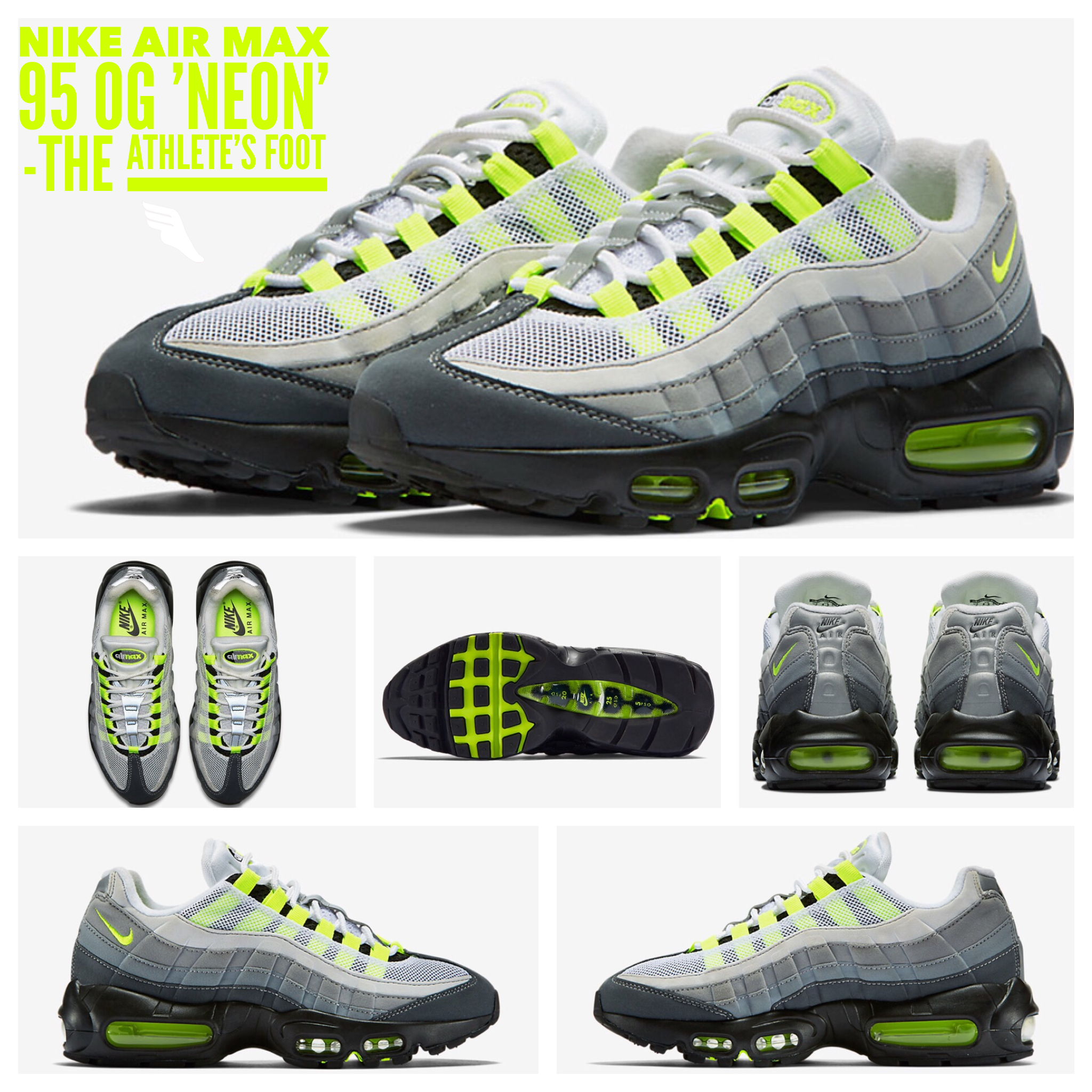 Nike Air Max 95 Neon l The Athlete's Foot