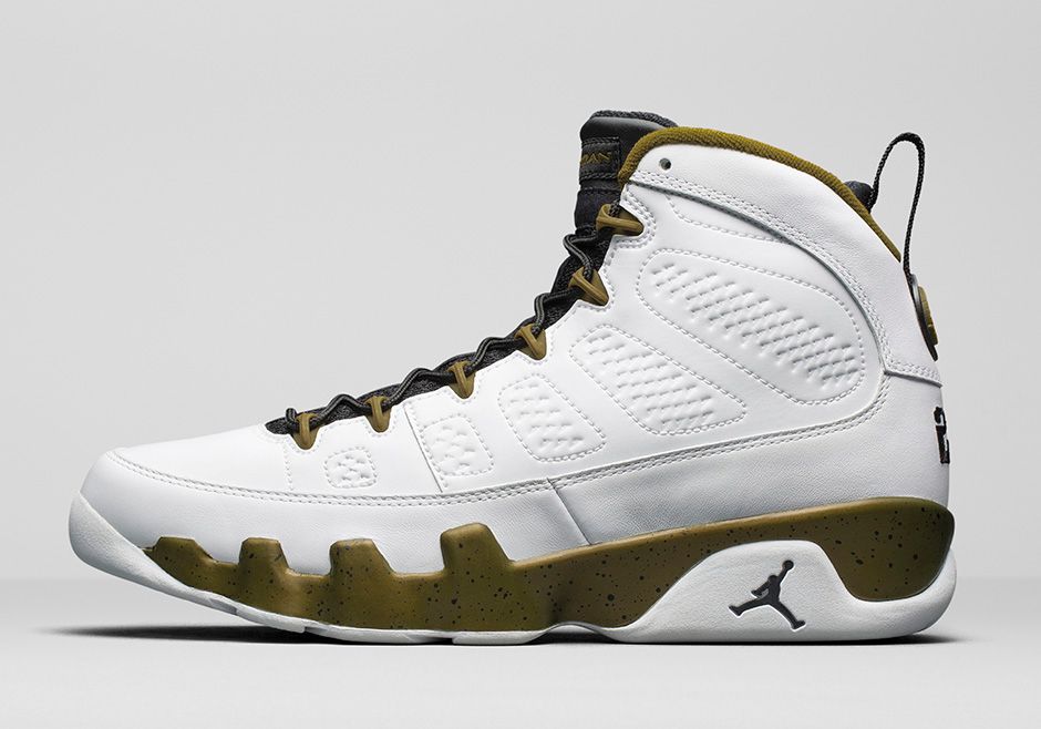 jordan retro 9 militia green