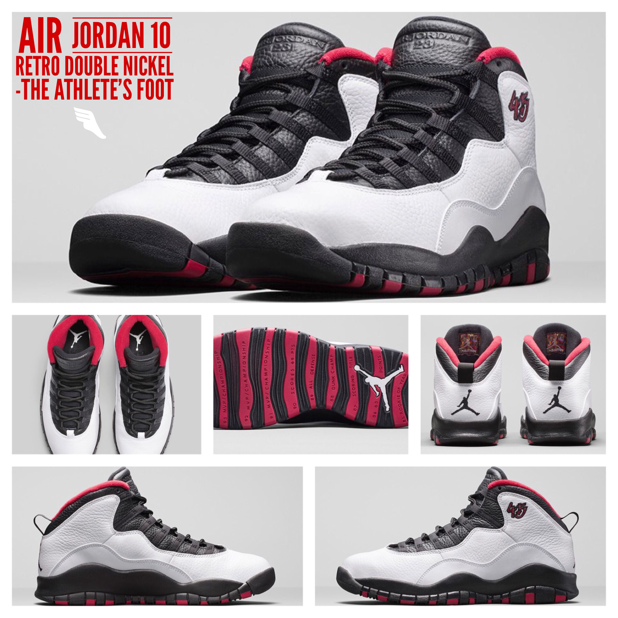 Air Jordan 10 Retro Double Nickel l The 