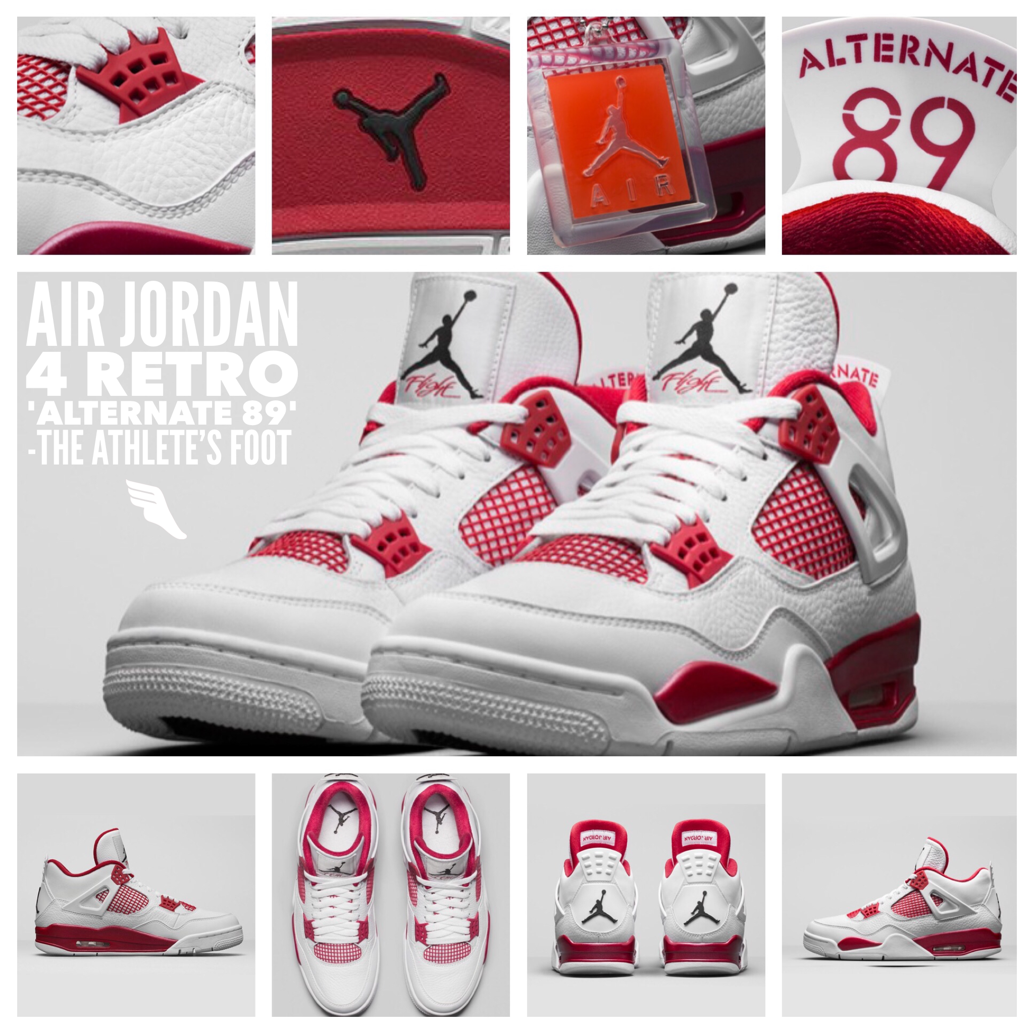 Air Jordan 4 Retro Alternate 89 l The 