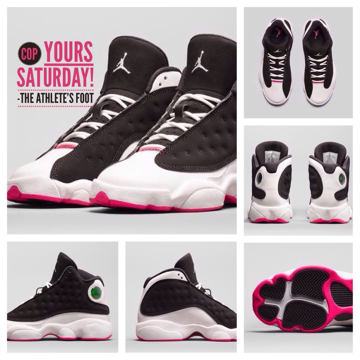 Air Jordan 13 GS Hyper Pink - Release Date 