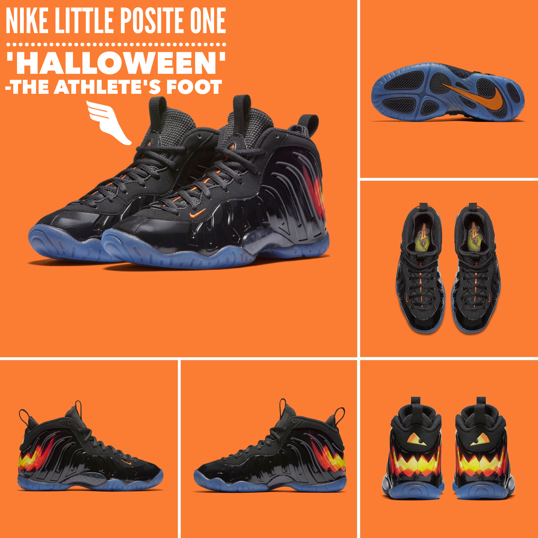 nike little posite one halloween