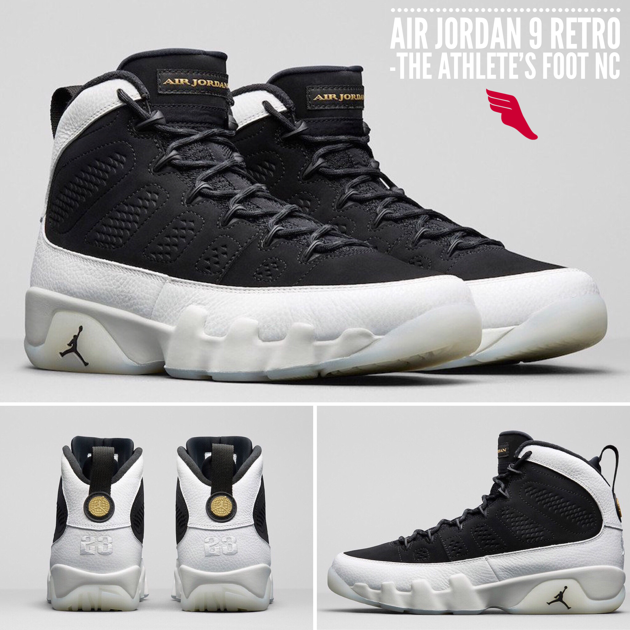 Inodoro Hundimiento para ver Air Jordan 9 Retro l The Athlete's Foot North Carolina Stores