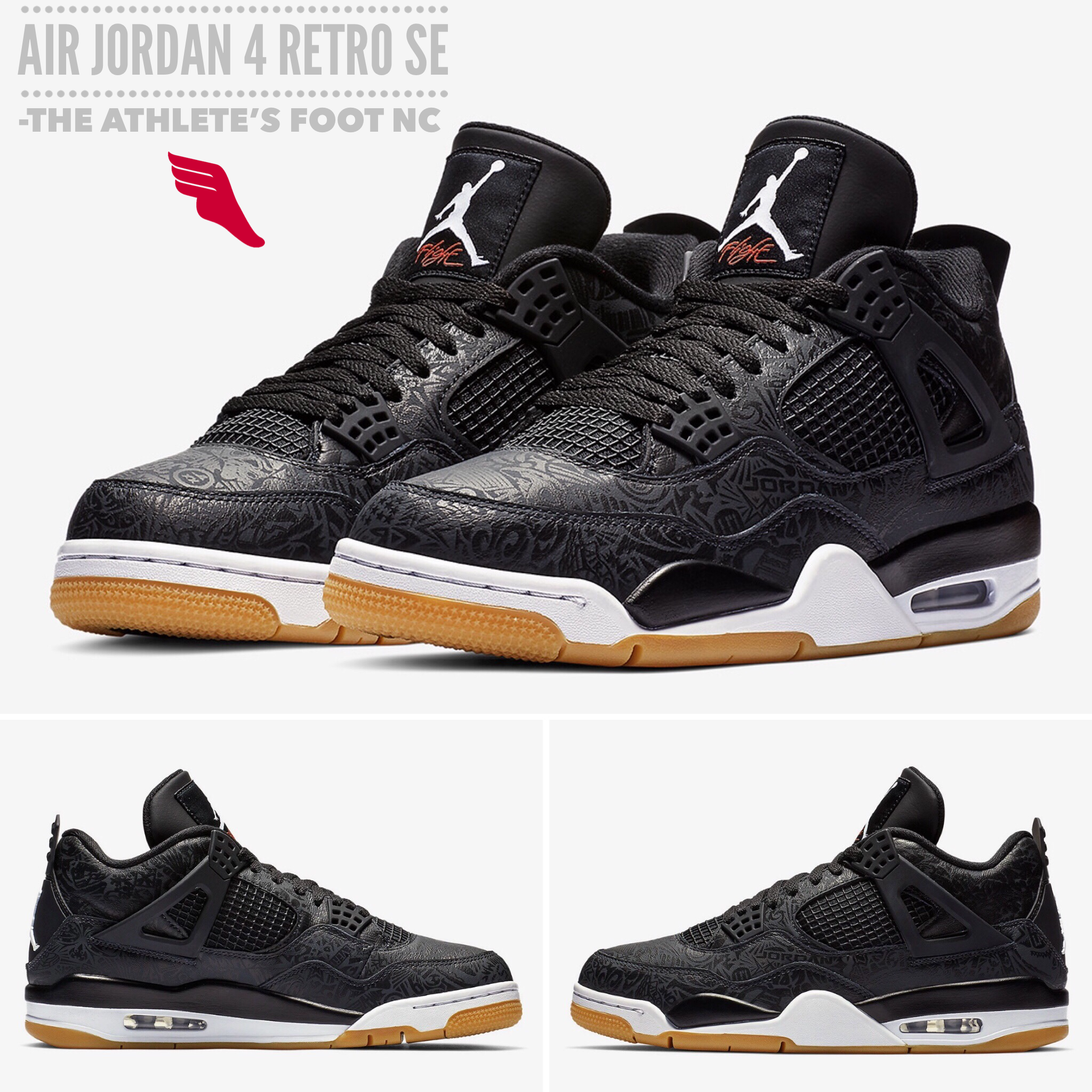 AIR JORDAN 4 RETRO SE 30TH ANNIVERSARY TAFKICKSNC